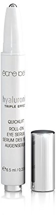 hyaluronic³ Quicklift Roll-On Augenserum; être belle Cosmetics; mit Hyaluronsäure, Quicklift™ und Eyeseryl™; zur Aufhellung von Augenringen und gegen Tränensäcke