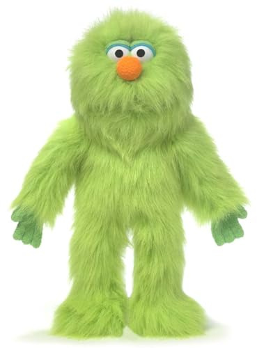 14 Green Monster, Hand Puppet
