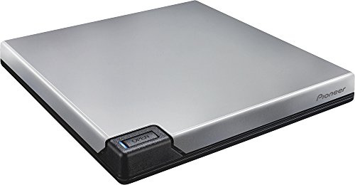 MAIN-85112 Pioneer Electronics USA Slim External Blu Ray Drive BDR-XD05S Silver