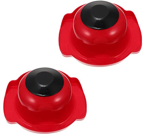 DOITOOL 2PCS di Sicurezza Alimentare Supporti per Mandolino Affettatrice O Grattugia per La Cucina Cibo Taglierina Finger Guard per Mandoline Slicer Grattugia Forniture di Taglio (Rosso)