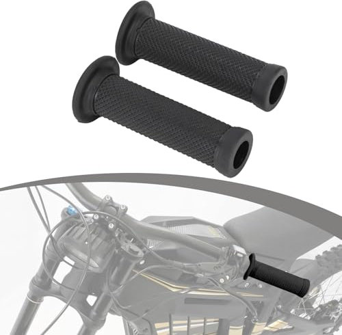 Empuñaduras Antideslizantes para Manillar de Moto Talaria Sting X3/MX3/MX4/MX5, Color Negro