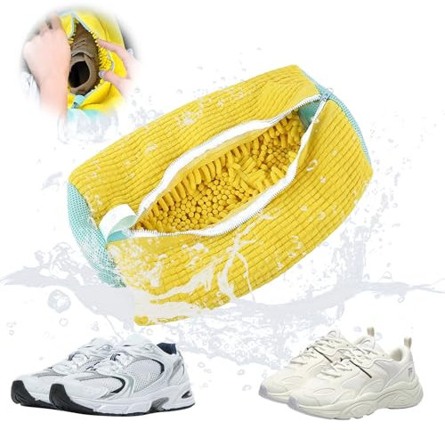 Lithyc Scarpe Per Lavatrice-Riutilizzabile-Sacchetto Per Pulizia Scarpe-Portatile-Scarpe Lavatric-Adatto Per Scarpe Sportive, Scarpe Di Tela