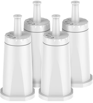 GLACIER FRESH (6 Pack) Water Filter Compatible with Sage® Coffee Machines Barista Express Pro Oracle Touch, Replacement for ClaroSwiss® Water Filters for BES870/875/878/880/980/990,TÜV SÜD Certified