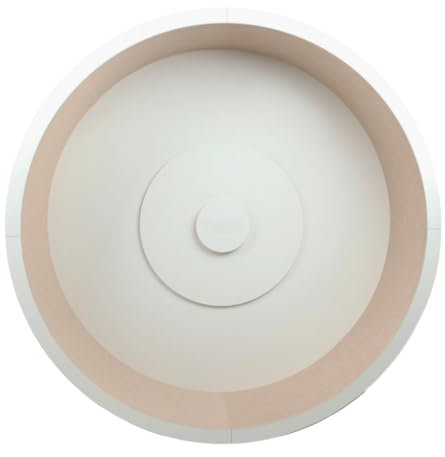 Elmato Katzenlaufrad Rocky Wand-Modell, 120 cm weiß/beige