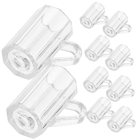 Yardwe 10pezzi Tazze Per Bevande in Miniatura Tazze in Miniatura Realistica Accessori Per Case in Miniatura Mini Oggetti Per Bambole Modelli in Forniture in Per Case Bambole