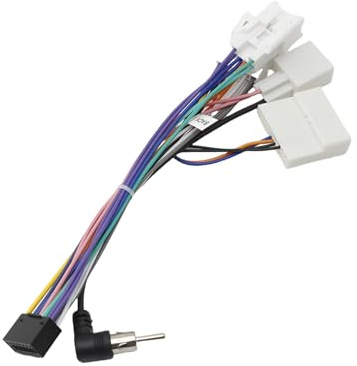 Bilradio Radioram 9 Tum För Toyota För Reiz För Mark X 2010-2013 Bilram Fascia Adapter Avkodare Android Radio Dash Fitting Panel Kit Antennadapter(Only Cable)