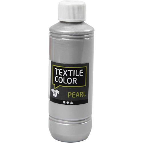 Creativ Textile Color, Silber, Pearl, 250ml