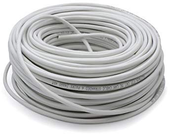 VulTech SC13102-50 Bobina Matassa Lan Categoria 5e FTP 50 Metri 23AWG Ethernet cavo rete impianti alta velocità 1Gbps 50m Cat5e, 100 Ohm, 10/100/1000 Mbps