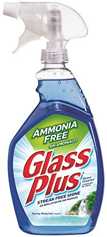 Glass Plus Glass Cleaner, 32 Fl Oz Bottle, Multi-Surface Glass Cleaner