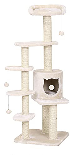 Nobby Kratzbaum Chari, beige, 50 x 50 x 144 cm, 1 Stück