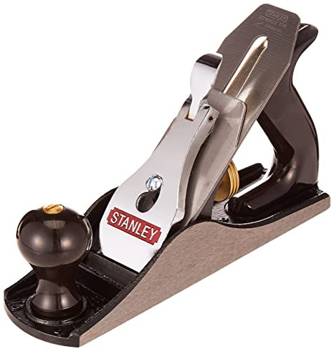 STANLEY 1-12-004 - Cepillo manual bailey de banco numero 4-50x245mm+STANLEY 0-12-313 - Hierro para Cepillos, 50mm