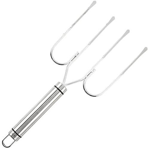 UPKOCH Fourchette à Rôtir La Dinde Pour Barbecue Lève-dinde Domestique Outil De Grillade Plein Air Pour Poulet Et Volaille