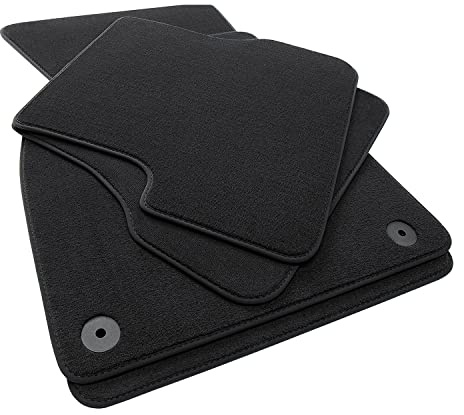 tuning-art 5J-190 Luxus Fußmatten passend für VW Passat B8 3G Variant Limo 2014-2023, Naht:Schwarz