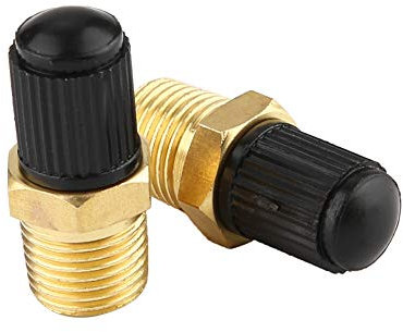 Autoventil Auf 1/8 Zoll,Npt Füllventil,Füllventil,Ventil Schrader,2 Stück 1/8 Npt Mpt Messing Luftkompressor Tankfüllventil