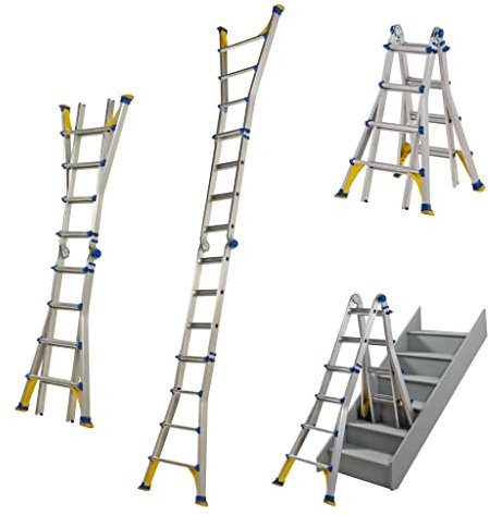 Werner Telescopic Multi-Purpose Ladder 4 x 4