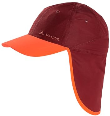 VAUDE Kids Sahara Cap IV, UV-abweisender Kinder Sonnenhut, Salsa, S