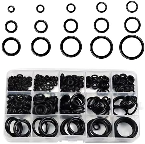 Dichtungsring-Set aus Gummi, Ringsortiment – Gummidichtung, Waschmaschinen-Sortiment, effektives Reparaturwerkzeug für verschiedene Apps