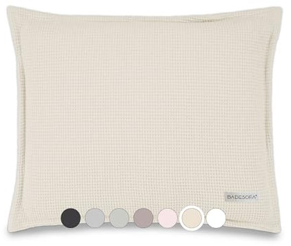 SAUNASOFA Coussin de sauna 40 x 50 cm en coton – Lavable et résistant à la chaleur – Appuie-tête pour sauna et cabine infrarouge – Accessoire de bien-être pour sauna et sauna infrarouge – Naturel