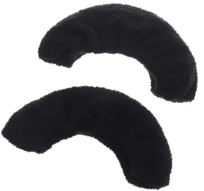 DOITOOL Funda Elástica Negra de Terciopelo para Patines de Hockey sobre Hielo, Protectores Cómodos y Suaves para Cubrir Cuchillas en Deportes de Invierno