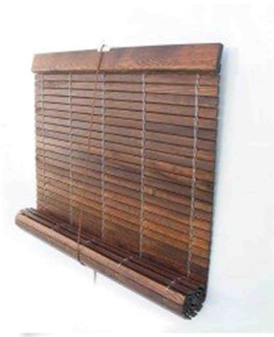 JARDIN202 - Persiana Madera Castaño | 117 x 120 cm -