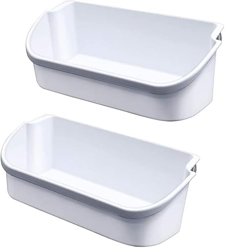 M Motico 2 PACK UPGRADED 240356401 Refrigerator Door Bin Compatible with Frigidaire Door Shelf Replacement Parts FFSS2614QE6A, FFSS2614QS4A, FFHS2611PFEA, Replace 240356402, AP2116036, PS430121