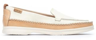 Pikolinos Gandia Mocasines Mujer | en Cuero en Color Blanco