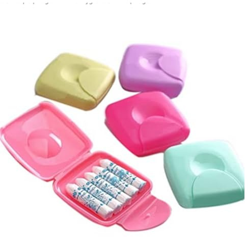 1 st tamponger förvaringsväska kvinnor sanitära tamponger fodral hållare första perioden väska ramdom färg kvinnor sanitär box