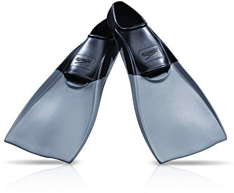 Speedo Unisex-Adult Swim Training Fins Rubber Long Blade