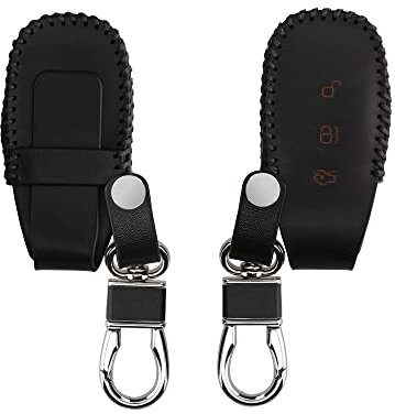 kwmobile Custodia Compatibile con Ford con 3 tasti Keyless Go - Cover Chiavi Auto Protezione Copri Telecomando - Copri Chiave Copertura nero