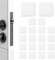 20 Stk Türstopper Wandschutz, Selbstklebend Türpuffer,Türklinkenpuffer, Silikon Grün Wandpuffer Türstopper für Türklinken Wand, Zuhause, Weiß