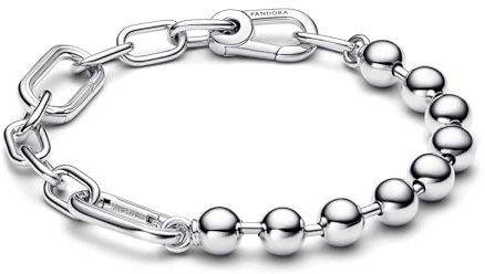 PANDORA ME Metallperlen & Gliederkettenarmband 592793C00-5 Pulsera para Mujeres