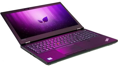 Lenovo ThinkPad P52, Intel i7 6 x 2.6 GHz Prozessor, 32 GB Arbeitsspeicher, 512 GB SSD, 15.6 Zoll Display, Full HD 1920x1080, IPS, 4 GB NVIDIA, Cam, Windows 11 Pro, Workstation (Generalüberholt)