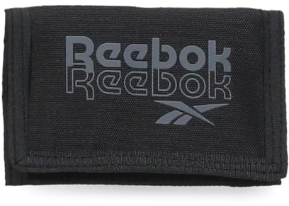 Reebok ONA Billetero Negro 13x8x2,5 cms Poliéster by Joumma Bags