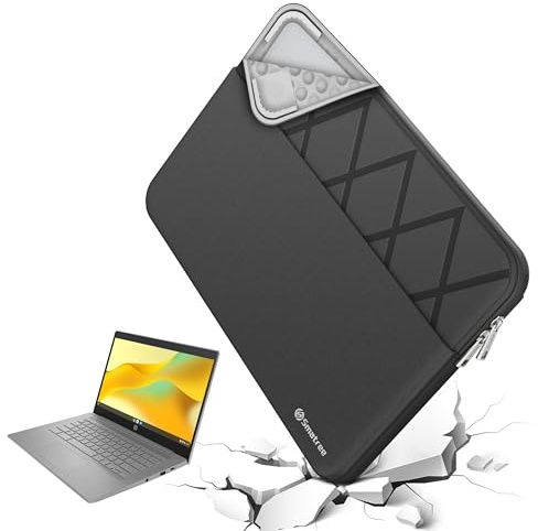 Smatree Laptop Sleeve for 15.6 inch HP Pavilion Laptop 15/15t, Protective Case with Accessory Pocket, YKK Zipper, Patented Super-Corner Design (E645)