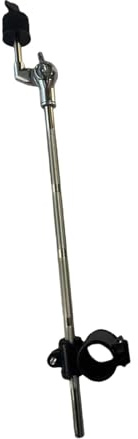 TTETTZ Cymbal Arm Holder Soporte Ajustable para Batería Electrónica Accesorio de Instrumento Musical Resistente Fabricado en Aleación de Zinc y Pp Adecuado, Largo