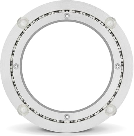 Roterande bordsskiva, Kraftig roterande skivspelare i aluminium, 360 roterande vridbar platta, for köksbord i granit(10 inches (250mm))