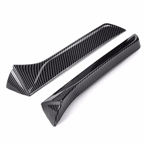 Alerón Aleta Alerón Lateral para Ventana De Maletero Trasero Techo Aleta Trasera para Seat para Leon 5F para FR Mk3 MK3.5 Puertas 2013-2021 Alerón Trasero Spoiler(Aspecto de Fibra de Carbono.)
