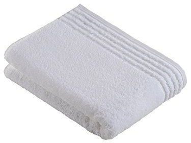 Vossen Vienna Style Badetuch, White, 100 x 150 cm