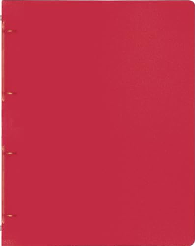 Brunnen 106554623 Ringbuch FACT!pp (A4, transluzente PP-Folie, 16 mm Füllhöhe, 4 Ringe) rot