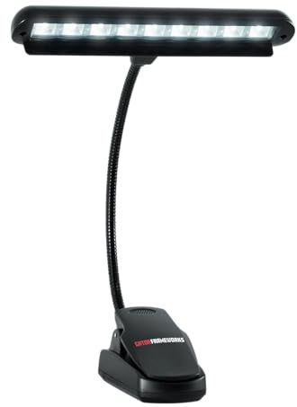 Gator Frameworks Clamp-on Lamp for Music Stands, black (GFW-MUS-LED)