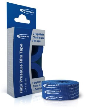Schwalbe Gewebe-Klebefelgenband Set (Breite: 15 mm) Fahrradreifen