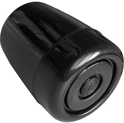 Stützschirme Stockkapsel Antirutsch-Gummischützer für Regenschirme 10 mm, Schwarz, Gummi, Wasser abweisend, Schutzhülle für Stockschirme und Stützschirme