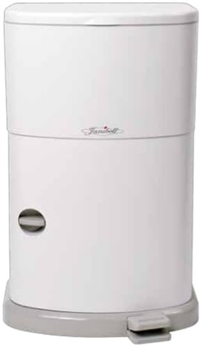 Windeleimer JANIBELL Akord SLIM, 26 Liter | Windel-Eimer für Erwachsene | Diskretes Windel-Entsorgungs-System | Entsorgung Inkontinenz-Material