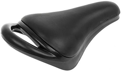 P4B | Kinderfahrradsattel für 12 Zoll bis 24 Zoll Räder | Mit ergonomischem und stabilem Haltegriff | Mit Sattelkloben | Fahrrad Kindersattel