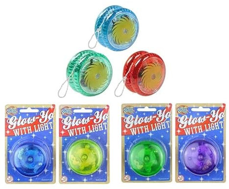 Yoyo Tricks Light Up Clutch 5cm LED Flashing Wheel Mechanism Kids Gift Toys