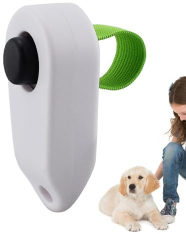 Clicker per cani per addestramento, addestratore di clicker per animali,Clicker per addestramento gatti - Resistente, leggero, facile da usare, clicker per addestramento di animali domestici, per gatt