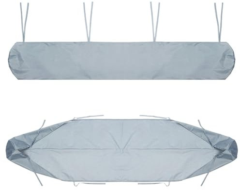 Housse d'auvent, 5 m, en tissu Oxford imperméable, pour véhicule récréatif, protection solaire et anti-poussière, stores enroulables pour la plupart des auvents de terrasse