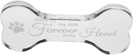 POPETPOP Plaque Commémorative pour Animaux De Compagnie Ornement Commémoratif Souvenirs Commémoratifs pour Animaux De Compagnie Fournitures Funéraires pour Animaux De Compagnie Plaque