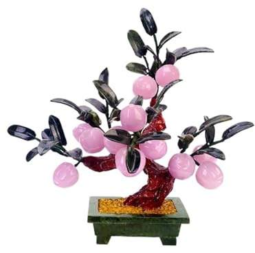 DFHS46JK Fake Plants Artificial Bonsai Tree Faux Plants with Jade Pots for Home Table Office Desk Bedroom Artificial Tree