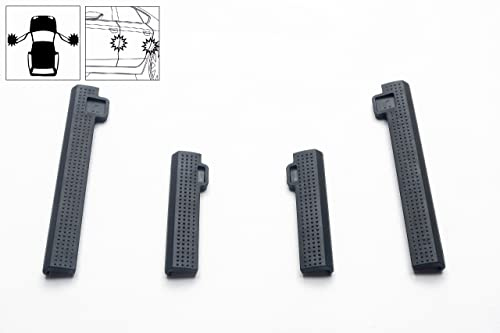 rati Door Protector 4er Set hochwertiger Türkantenschutz/Auto Türschutz/Türkantenschoner Aufkleber/Autotür Kantenschutz